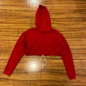 Cropped hoodie